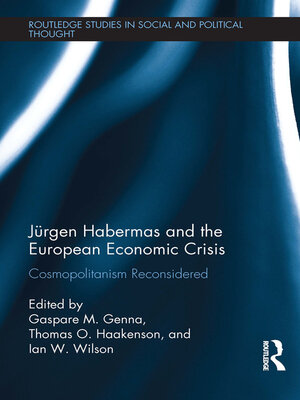 cover image of Jürgen Habermas and the European Economic Crisis